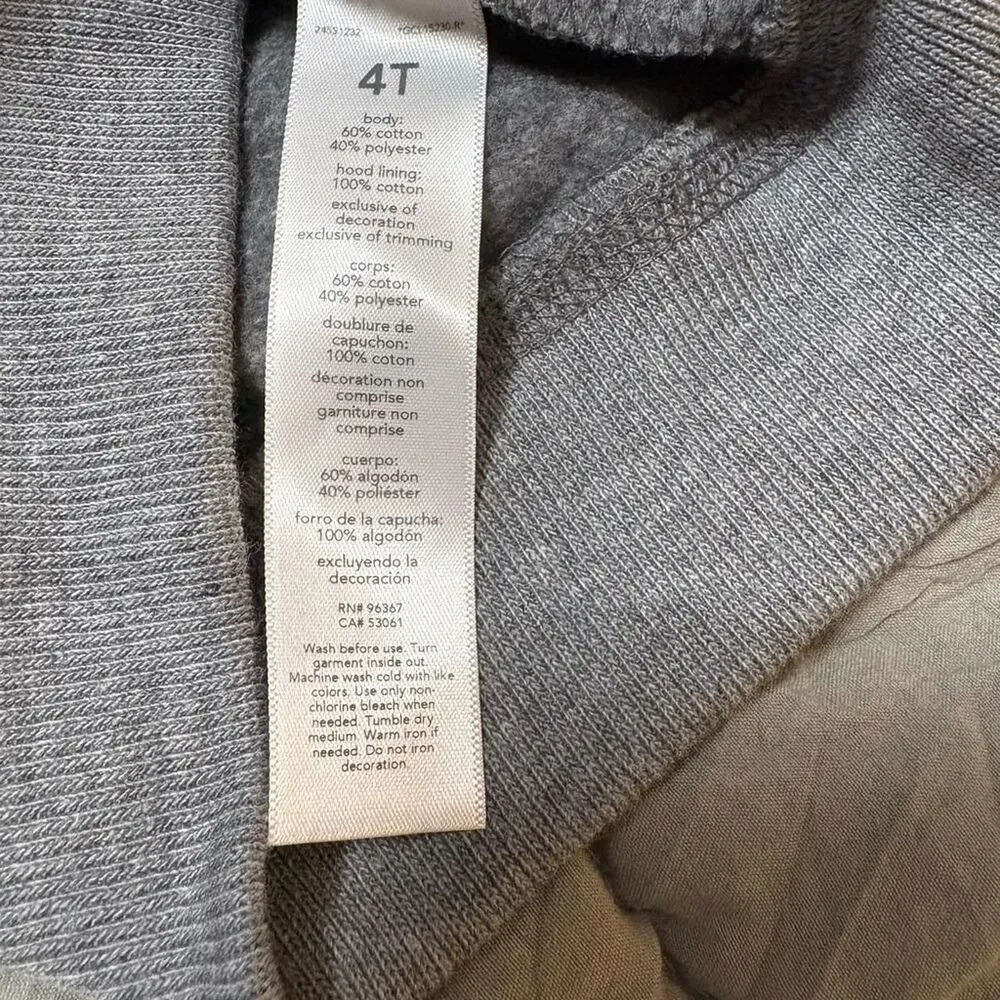 Oshkosh-b-gosh Grey Hoodie